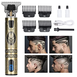 AURUZA Tagliacapelli uomo professionale, Tagliacapelli con set di 4 pettini da 1,5 a 4 mm, Portatile USB Type-C Ricaricabile con LED Schermo Impermeab características
