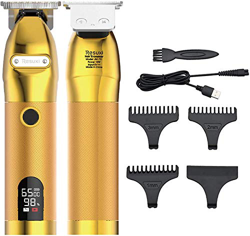 Tagliacapelli, Trimmer,Tagliacapelli Elettrico per Uomo,Tagliacapelli Maschile Ricarica USB Con Display LCD e Tre Pettini Guida características