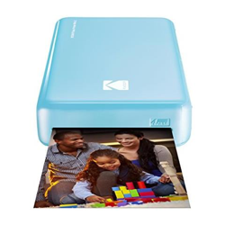 Kodak - stampante Fotografica Mini 2 hd, Istantanea, Senza Fili E Mobile Con Tecnologia Di Stampa Brevettata 4pass, Compatibile Con Ios E Android, Blu en oferta
