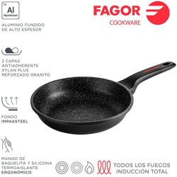 Padella Alutherm ø20cm alluminio 3004 fagor características