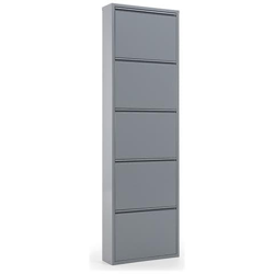 Scarpiera Ode 5 Ante, Grigio en oferta