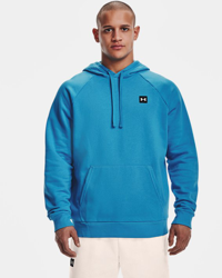 Felpa con cappuccio UA Rival Fleece da uomo características
