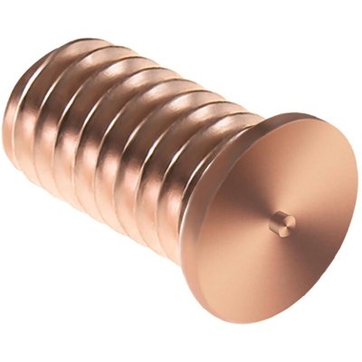 Perni a saldare - M4 - 8 mm - Acciaio - 100 pezzi