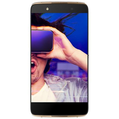 Idol 4S + VR Oro Dual Sim Display 5.5'' Quad HD Octa Core Ram 3GB Storage 32GB +Slot MicroSD Wi-Fi 4G / LTE Doppia Fotocamera 16Mpx / 8Mpx Android 6.0 - Italia