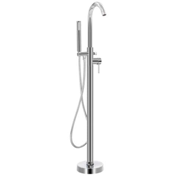 Rubinetteria A Colonna Per Vasca Da Bagno Acciaio Inox 118,5 Cm características