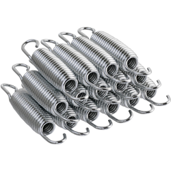 Set di 15 Molle Zincate a Spirale di Ricambio da 14 cm per Trampolino e Tappeto Elastico da Giardino | Resistenti alla Ruggine precio