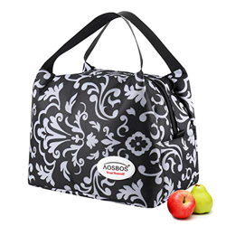Aosbos Borsa Termica Frigorifero Isotermico Portare Frutta, Borsa Termica da 8,5L con Rivestimento Isoante Termico, Ideale per Spiaggia, Picnic, Barbe precio