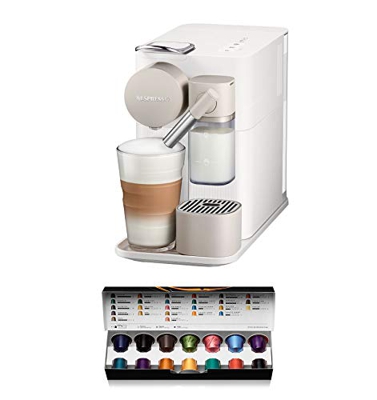 Nespresso Lattissima One EN500.W Macchina per Caffè Espresso, Colore Bianco