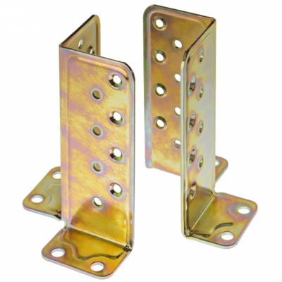 8 PZ Di SUPPORTO ANCOR.ANGOLARE ART.803 MM.73X73X177