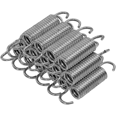 Set di 15 Molle Zincate a Spirale di Ricambio da 8,9 cm per Trampolino e Tappeto Elastico da Giardino | Resistenti alla Ruggine