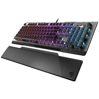 Vulcan 120 Tastiera Meccanica Da Gioco, Us Layout, Illuminazione A Led Aimo, Titan Switches, Piani In Alluminio, Tasti Multimediali, Poggiapolsi