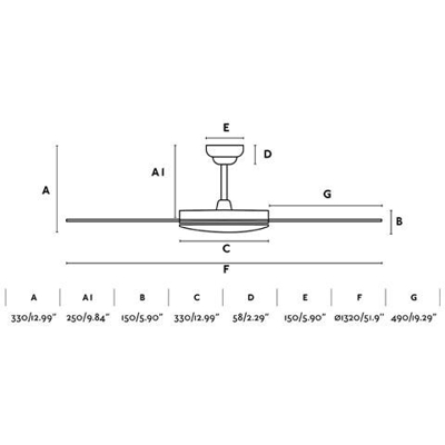 Saona Led, Ventilatore, Faro Barcellona