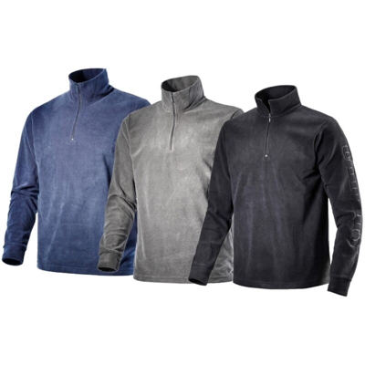 Maglia micro pile con mezza zip Diadora Utility Micropile Gripen | S - Nero2