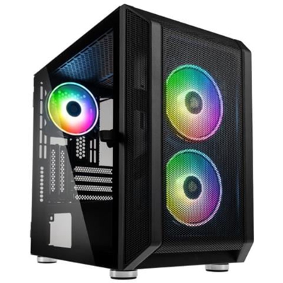 Citadel Mesh Rgb Mini Tower Vetro Temperato No-power Minitx / matx