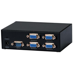 Splitter Video a 4 vie 500 MHz Colore Nero en oferta