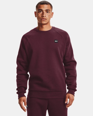 Felpa UA Rival Fleece Crew da uomo