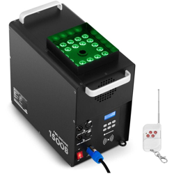 SINGERCON Smoke Machine con LED Macchina della Nebbia per Fumo 1.500W Timer en oferta