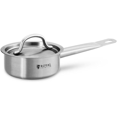 Casseruola Con Manico Bollilatte Pentolino Salse Pentola Ø12 Cm Induzione 500 Ml