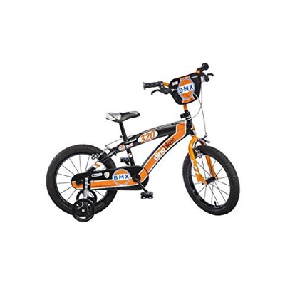 Bici 16'''' Bmx Nero-arancio
