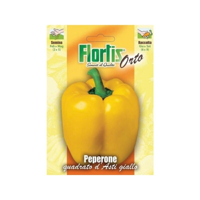 Peperone Quadrato Giallo