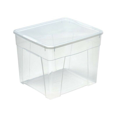 Contenitore Trasparente Con Coperchio34,5L