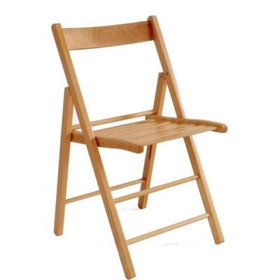 Sedia Legno Pieghevole In Faggio