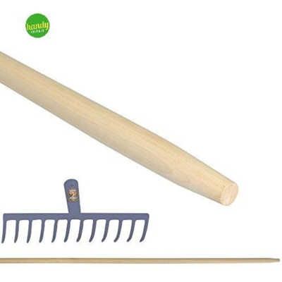 Angelo B. Manico Rastrello Solito Levigato Cm. 140 Made in Italy