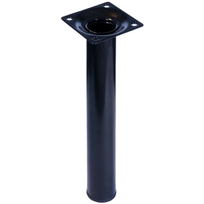 Piede Tondo Col. Nero H 750 Diam.: 30Mm.