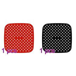 Ayaaa Tappetini in Silicone per friggitrice ad Aria Riutilizzabile da 2 Pezzi Tappetini Rotondi da 8,5 Pollici per friggitrice ad Aria per Cosori XL,  características