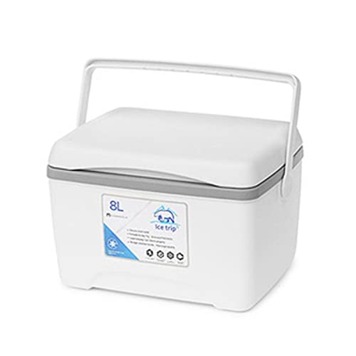 Xuanshengjia Scatola di Raffreddamento per Escursione, Portatile all'aperto Personal Ice Chest Isolato Cooler Box 8L, Viaggi all'aperto Beach Picnic C