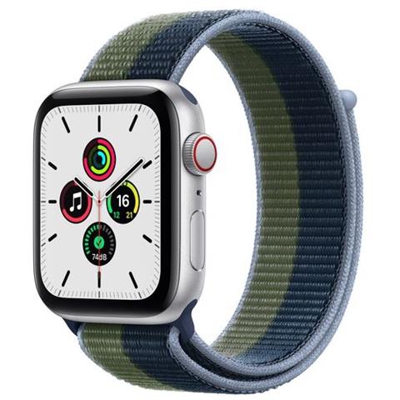 Watch SE (GPS + Cellular) - 44 mm - alluminio argento - smartwatch