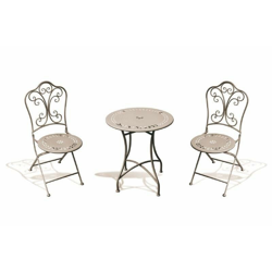 Maury's - SET TAVOLO CON 2 SEDIE PROVENCE BREAKFAST TORTORA características