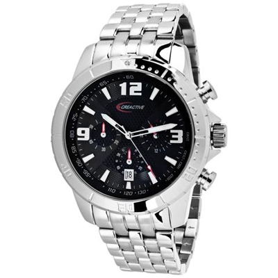 Ca120109 Creactive Orologio Uomo Braccialetto In Vera Pelle