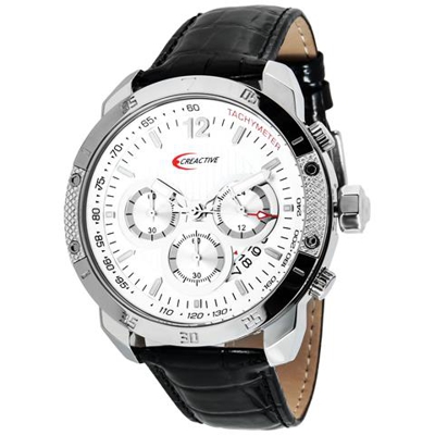 Ca120115 Creactive Orologio Uomo Braccialetto In Vera Pelle