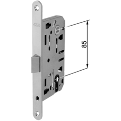Serratura sicurezza per porta Mediana Evolution AGB foro cilindro | 50 mm - Ottonato Verniciato en oferta