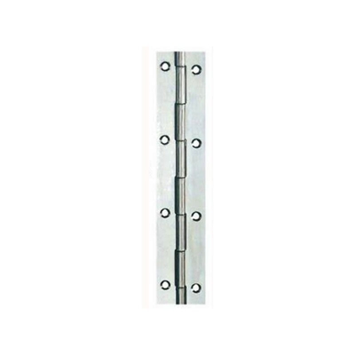 Asta Cerniere a nastro in acciaio inox da mt 1,98 con fori cod.1204