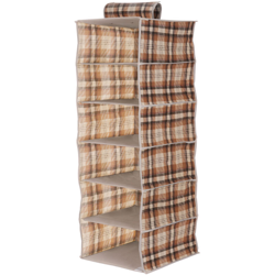 Organizer verticale 84x30x30 cm 6 scomparti Cordonetto beige beige precio