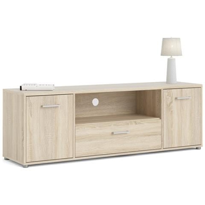 Mobile Porta Tv, Colore Rovere, Cm 39 X 50 X 155