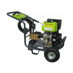 Varan Motors - 93002 Idropulitrice Diesel 3000PSI 205 BAR su ruotine. - Grigio en oferta