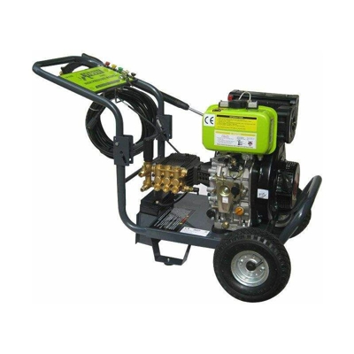 Varan Motors - 93002 Idropulitrice Diesel 3000PSI 205 BAR su ruotine. - Grigio