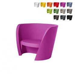 Sedia Design Moderno Poltrona A Pozzo Per Casa Bar Locali Slide Rap Chair | Colore: Fucsia precio