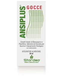 ANSIPLUS GOCCE 30 ML características