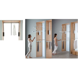 Appendiabito saliscendi Servetto 3000 da armadio cm 77-120 | Nero precio