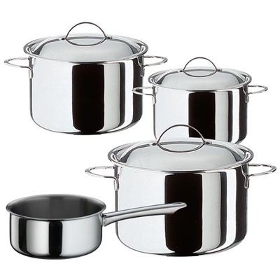 Batteria di Pentole da 7 Pezzi