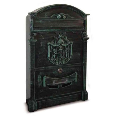 Cassetta postale Technomax Orchidea | Verde antico