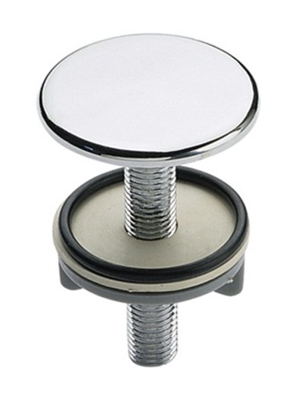 Copriforo bombato per lavabo