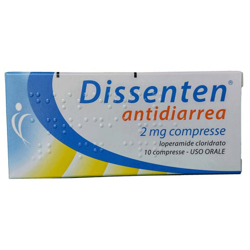 DISSENTEN ANTIDIARREA*10CPR2MG en oferta