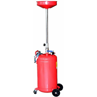 Varan Motors - NEOLD-17 Collettore pneumatico di scarico olio 80 litri - Rosso