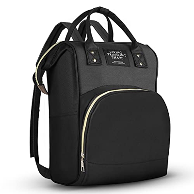 Vicloon Zaino Mamma Multifunzione, Zaino Fasciatoio Impermeabile, Grande Capacità Zaino con 3 Tasche Isolanti Bottiglia, che possono essere utilizzate