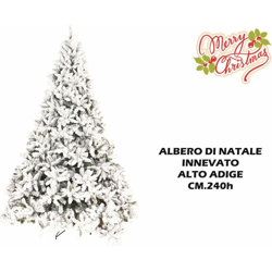 Albero Di Natale Innevato Cm.240 Alto Adige características